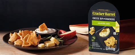 Amazon.com: Cracker Barrel Dippers, Black Pepper Parmesan Cheese Dip & Pretzels (2.65 oz Box)