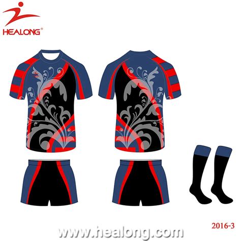 Design Your Own Rugby Uniform Jersey League Jersey Rugby Team Wear ...