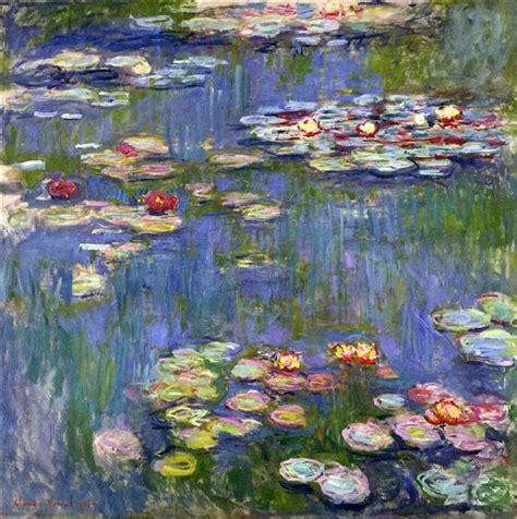 Water Lilies, 1916 - Claude Monet - WikiArt.org