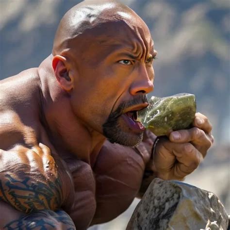 The rock eating a rock | OpenArt