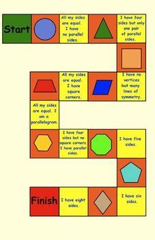 Three Geometry Games for Primary Students | Geometry games, Primary students, Teaching math