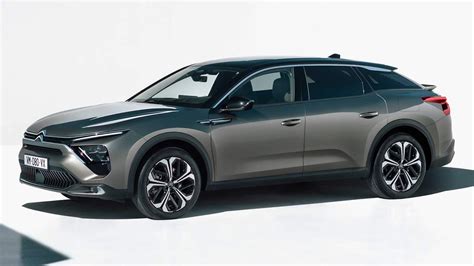 Citroen C5 X revealed as Citroen’s new flagship model, gets plug-in ...