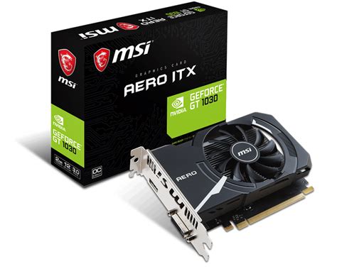 MSI GT 1030 Aero ITX 2GB OC GPU | lupon.gov.ph