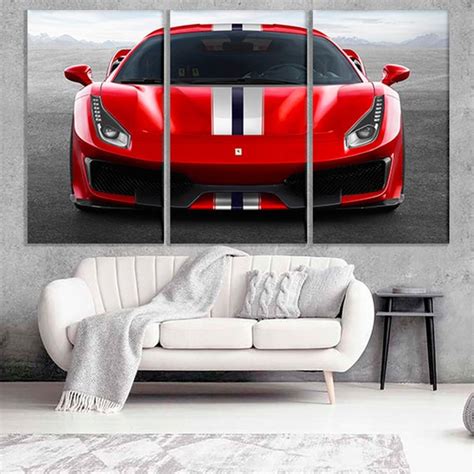 Ferrari Art Ferrari Wall Art Ferrari Poster Ferrari Print - Etsy