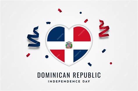 Premium Vector | Dominican republic independence day design