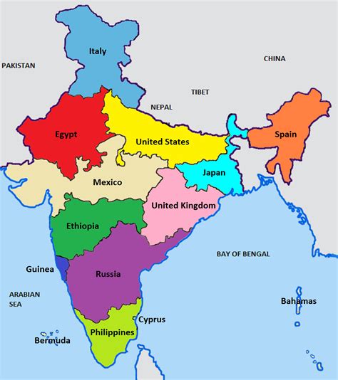 India's population compared with other countries - Vivid Maps