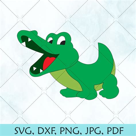 Baby Alligator SVG / Happy Alligator SVG / Alligator | Etsy