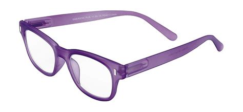 SIGHT STATION Plus 1 Purple Matte Emerson Reading Glasses – BigaMart