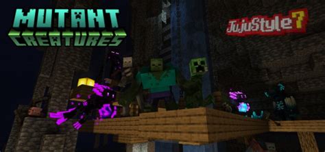 Mutant creatures mod for mcpe and mcbe 1.20/1.19.2/1.19.1/1.19/1.18/1. ...