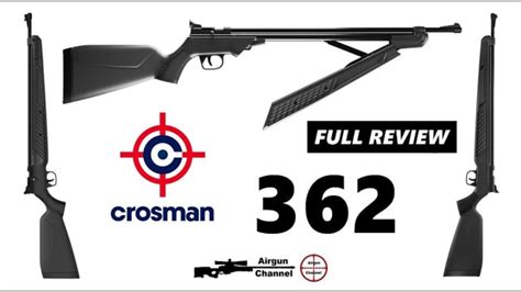 Crosman 362 (Full Review) 22 Caliber Multi Pump Air Rifle - Single Shot ...