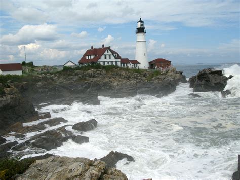 Free photo: Portland head Lighthouse - Head, Lighthouse, Maine - Free Download - Jooinn