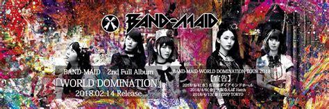 BAND-MAID to release new album World Domination – J-Generation