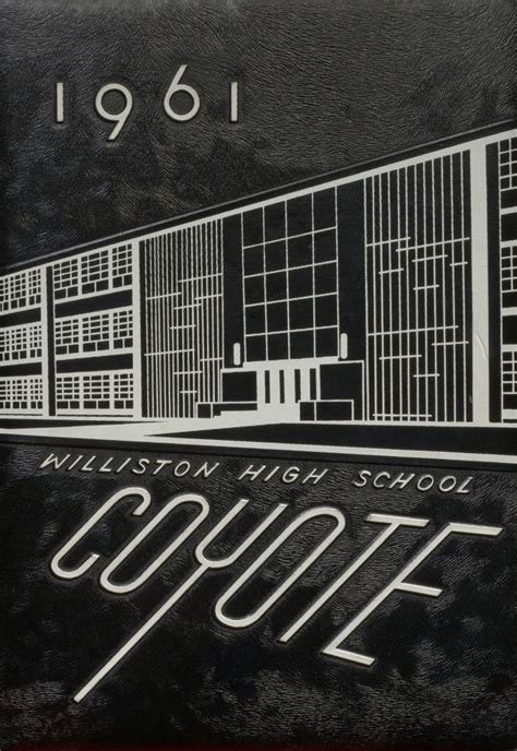 1961 yearbook from Williston High School from Williston, North Dakota for sale