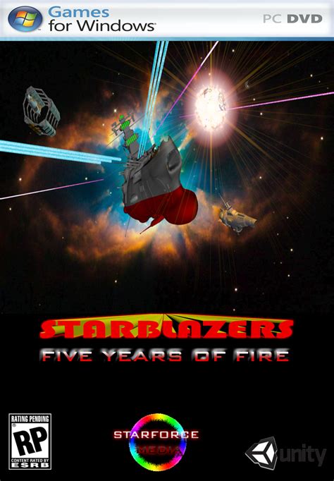 Proposed Cover Art image - STAR BLAZERS: Five Years of Fire - IndieDB