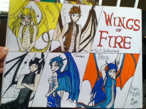 Wings of Fire fan art! All credit goes to PuppyProwler as put in corner ...