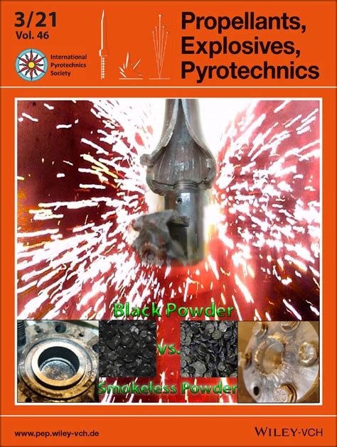 Propellants, Explosives, Pyrotechnics: Vol 46, No 3