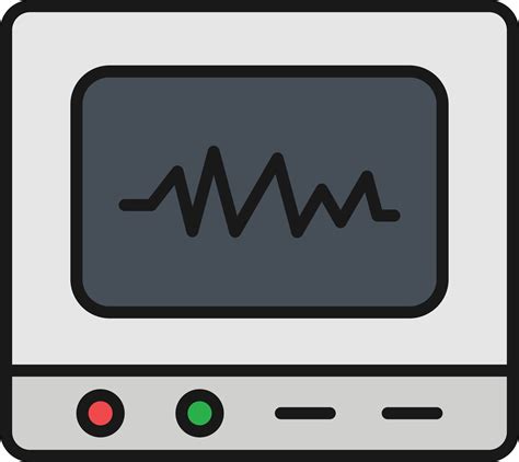 Oscilloscope Line Filled 9768798 Vector Art at Vecteezy