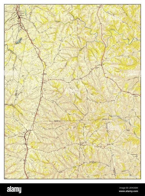 Walton, Kentucky, map 1950, 1:24000, United States of America by Timeless Maps, data U.S ...