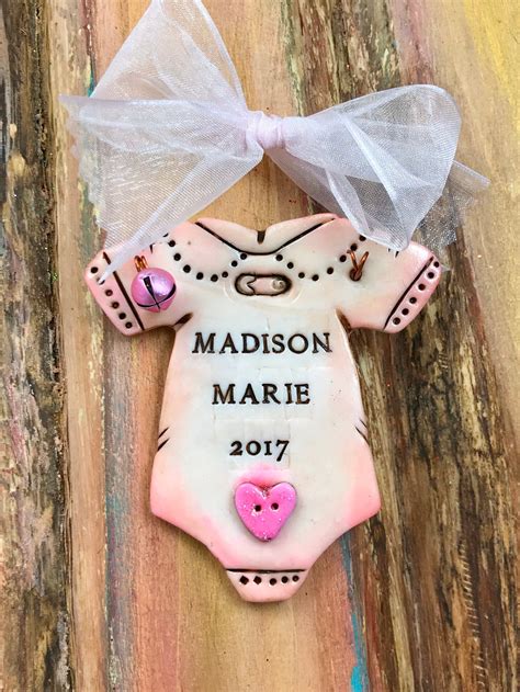 Personalized Baby / Newborn / Child / Keepsake Holiday Polymer | Etsy