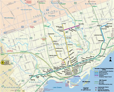 Images and Places, Pictures and Info: new toronto subway map