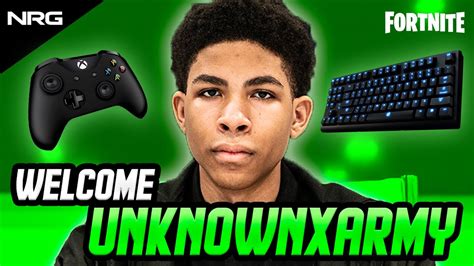 Introducing NRG UnknownxArmy | Fortnite Hybrid Controller Player | Official Announcement Video ...