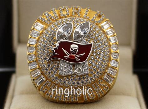 Custom Tampa Bay Buccaneers 2020 Super Bowl Replica Ring