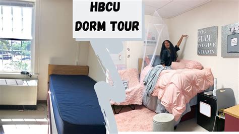 MY HBCU DORM ROOM TOUR (HAMPTON UNIVERSITY)! - YouTube