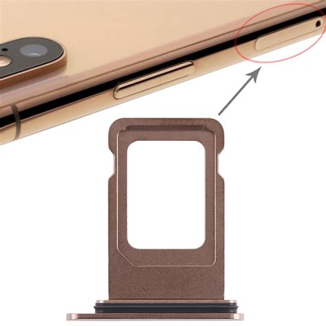 Double SIM Card Tray for iPhone XS Max (Double SIM Card) (Gold) – Alexnld.com