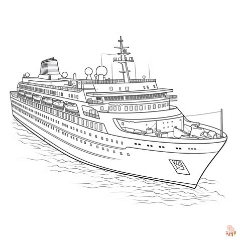 Carnival Fantasy Cruise Ship Coloring Pages Netart In - vrogue.co