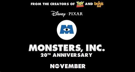 Monsters, Inc. 20th Anniversary (teaser trailer) by jayzx100-Frozen on ...