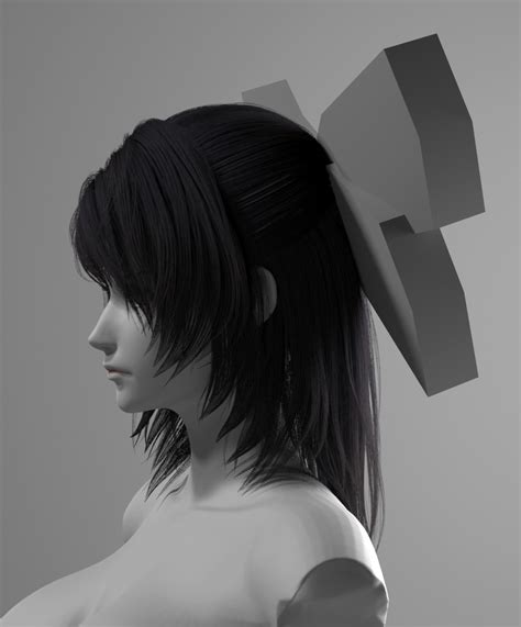 Anime Girl Head 3D model - Download Free 3D models