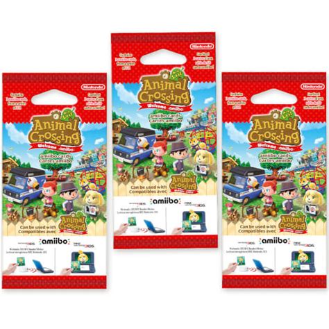 Animal Crossing: New Leaf amiibo Cards Triple Pack | Nintendo Official ...