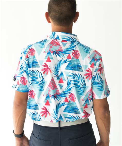 Hawaiian Golf Shirts - Hawaiian Print - Golf Polo - Vibe Maikai'i ...