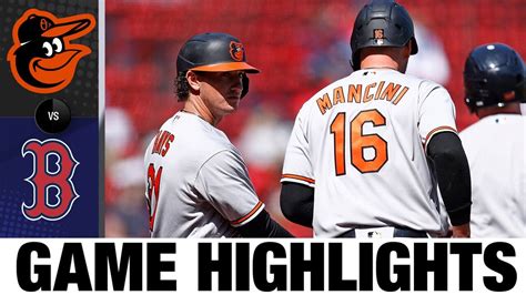 Orioles vs. Red Sox Highlights (4/4/21) | MLB Highlights - YouTube