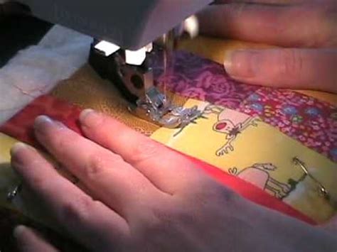 How to Machine Quilt - YouTube