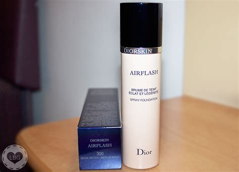 Dior Airflash Spray Foundation (Review, Swatches & Photos)