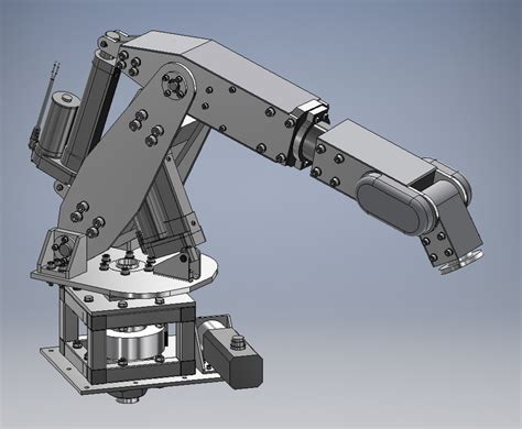 6DOF Robot Arm 3D CAD Model Library GrabCAD, 40% OFF