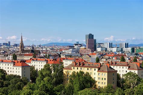 Vienna City Skyline Photograph by Artur Bogacki - Fine Art America