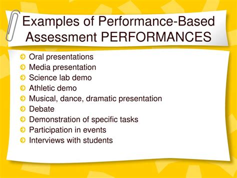 PPT - Performance Based Assessments PowerPoint Presentation, free ...