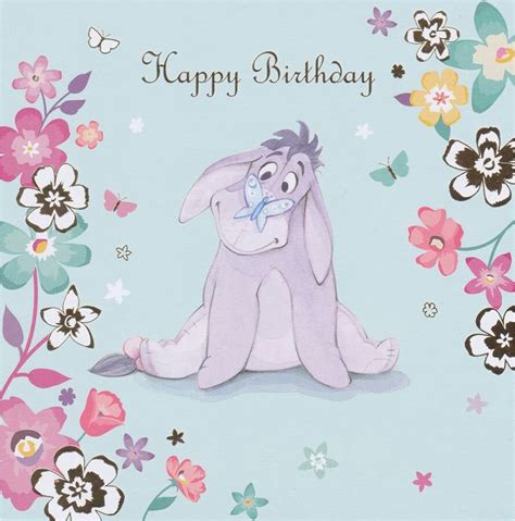 Eeyore Birthday Card Happy Birthday Eeyore Pinterest | BirthdayBuzz