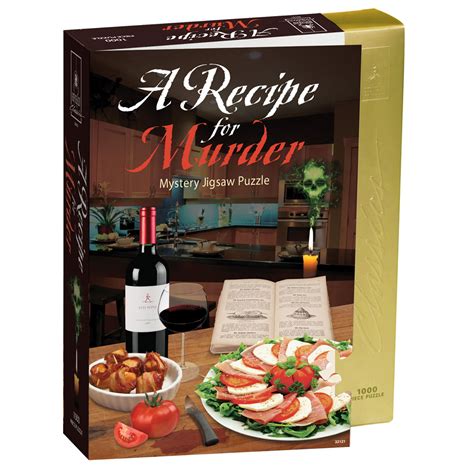 Bepuzzled Recipe for Murder - Murder Mystery Jigsaw Puzzle: 1000 Pcs