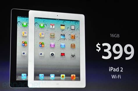 iPad 2 Price Drops to $399 with New iPad Launch