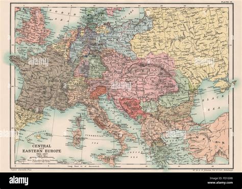 Eastern Europe Map With Capitals