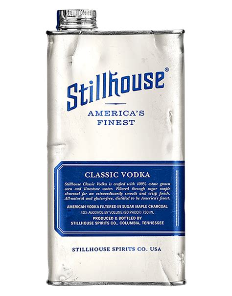 Stillhouse Classic Vodka | Craft Spirit Shop