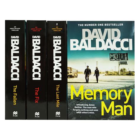 David Baldacci Amos Decker Series 4 Books — Books2Door