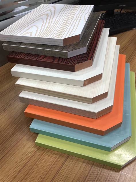 WPC Board PVC Board Laminated Board For Furniture And Cabinet Making - Foshan Gaoming Aibo ...