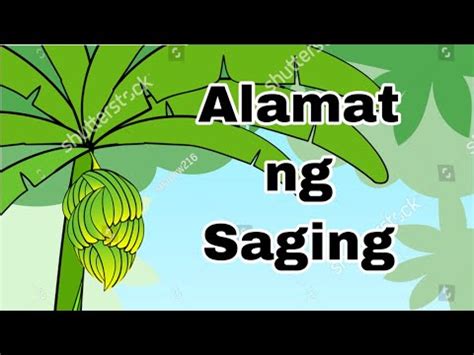 Alamat ng Saging - YouTube