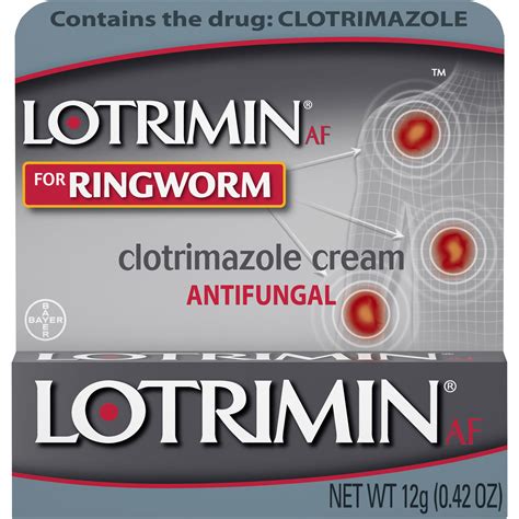 Lotrimin Ringworm Treatment Antifungal Cream, 12 g - DroneUp Delivery