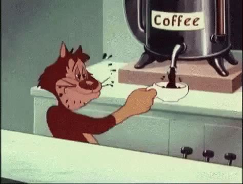 QueroCafe Gato TomandoCafe GIF - IWantCoffee Cat DrinkingCoffee ...