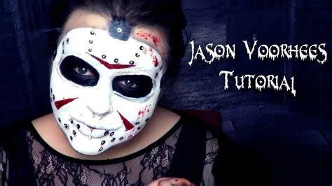 Jason Voorhees Makeup Tutorial | Easy Halloween Makeup For Beginners | Halloween makeup ...